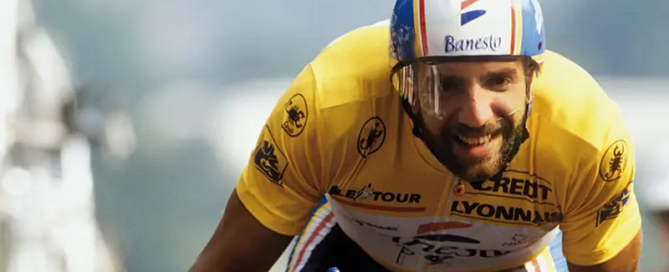 Ciclista en su mejor momento de forma o prime